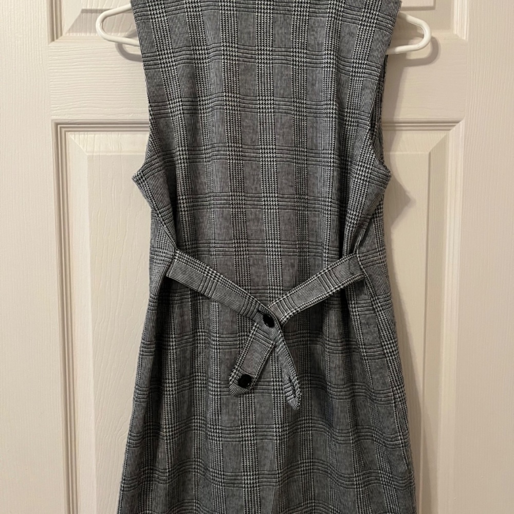 Vintage checkered tunic vest - Picture 7 of 9